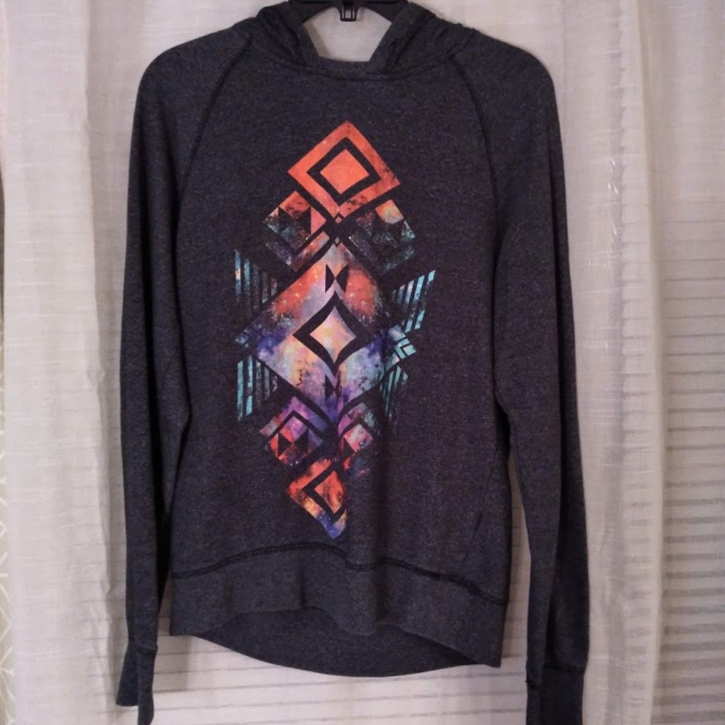 Mens Gray Hoodie